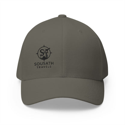 SousathTravels Embroidered Closed-Back Cap