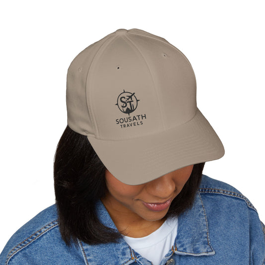SousathTravels Embroidered Closed-Back Cap